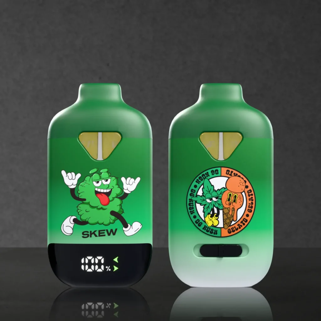 CBDベイプブランド「skew（スキュー）」から、1台で2種類・3パターンの